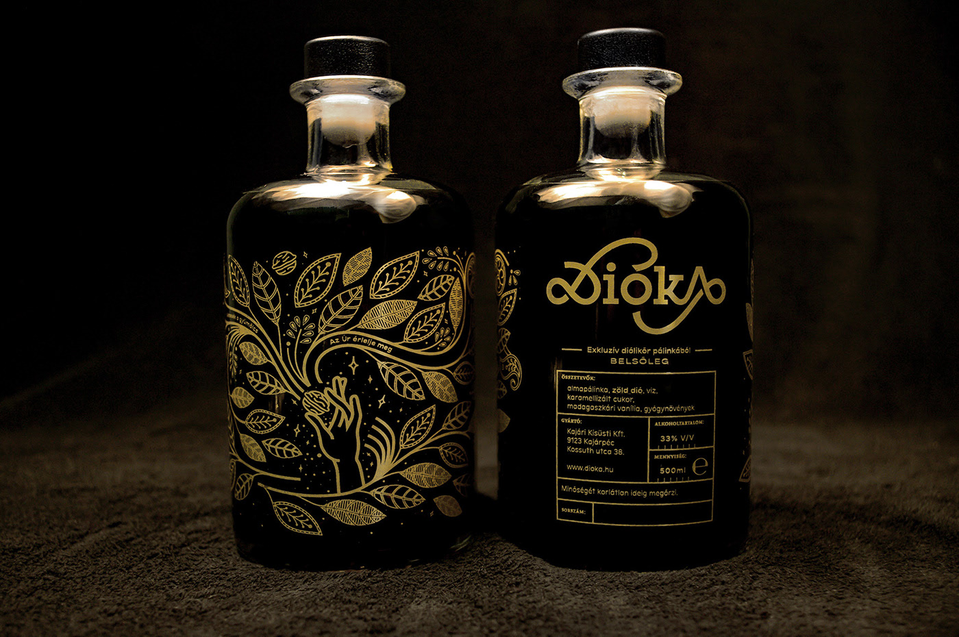 北京包裝設(shè)計(jì)分享| 匈牙利核桃酒黃金包裝設(shè)計(jì)欣賞