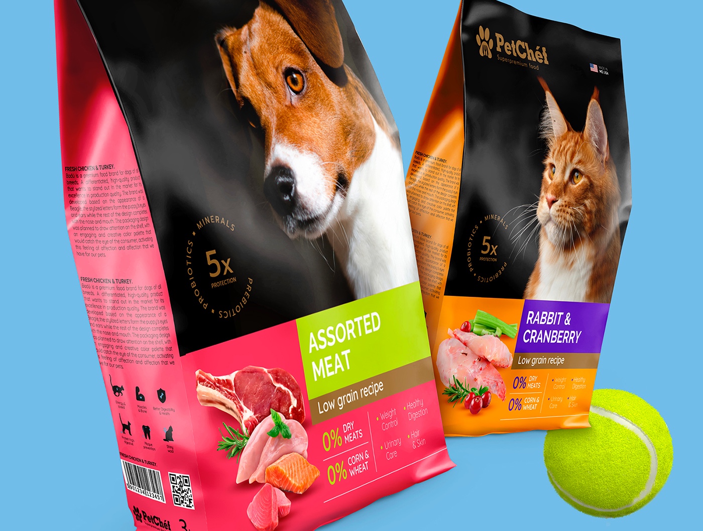 寵物食品包裝設計
