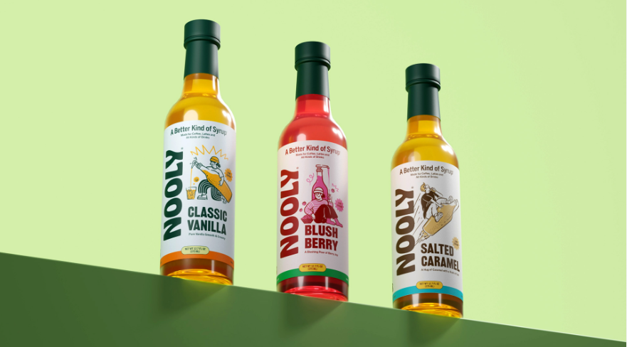 包裝設(shè)計(jì) | Widarto Impact 為 Nooly Syrup 打造趣味又現(xiàn)代的品牌形象